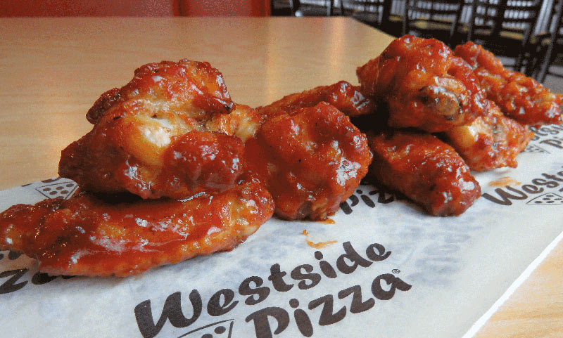 Westside Pizza Bone In BBQ Wings